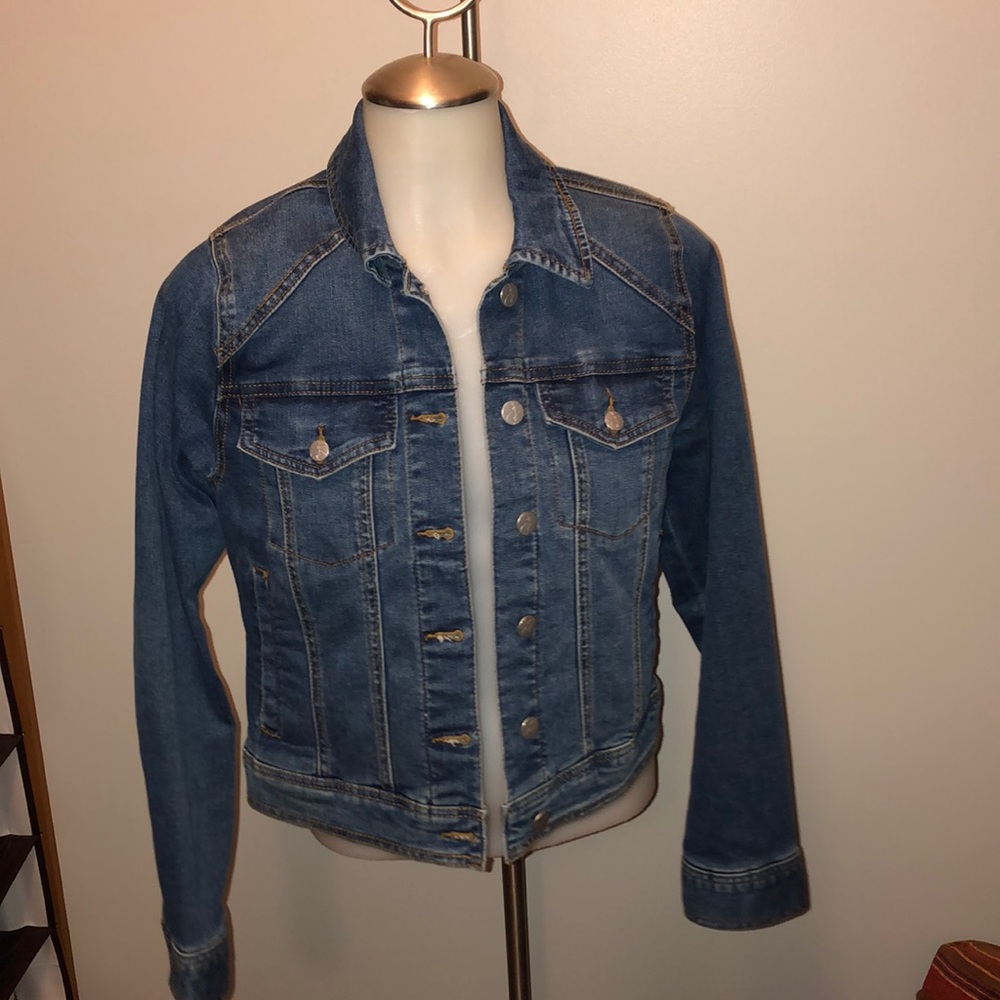 Jessica Simpson Maternity Jean Jacket Small